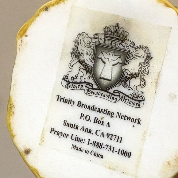 VTG Trinity Broadcasting Network Nativity Trinket Box Gold Frankincense Myrrh - Picture 8 of 9